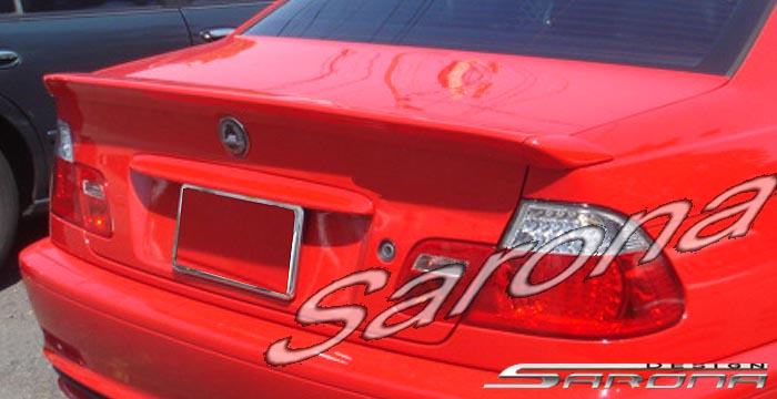 Custom BMW 3 Series  Sedan Trunk Wing (1999 - 2005) - $329.00 (Part #BM-069-TW)